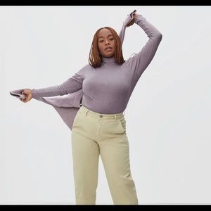 NWOT Everlane 100% organic cotton turtleneck